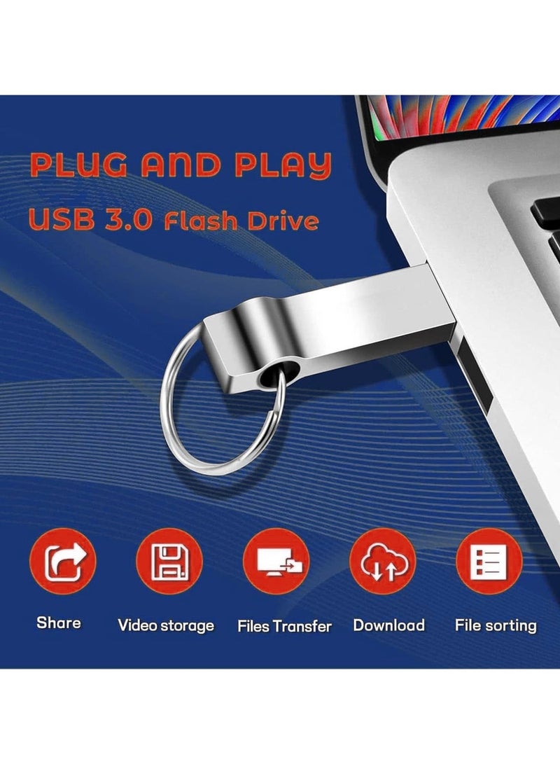 M.A&F's USB Flash Drive 512GB Large Capacity USB Stick 3.0 High Speed Flash Drive Waterproof Memory Stick Portable Thumb Drive for Tablet/PC/Laptop (512.0, GB) - Image 2
